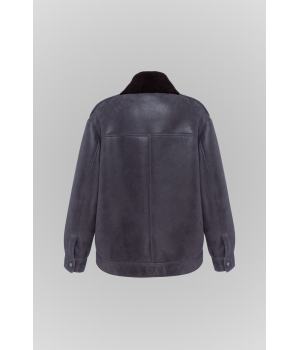 Дублянка графітового кольору в стилі ВІНТАЖ - фото 0