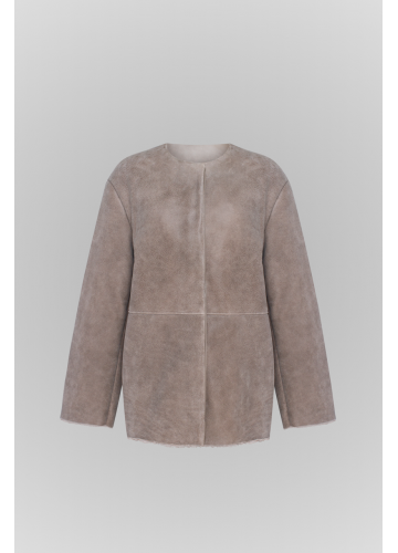 Дублянка сірого кольору в стилі ВІНТАЖ - фото 1